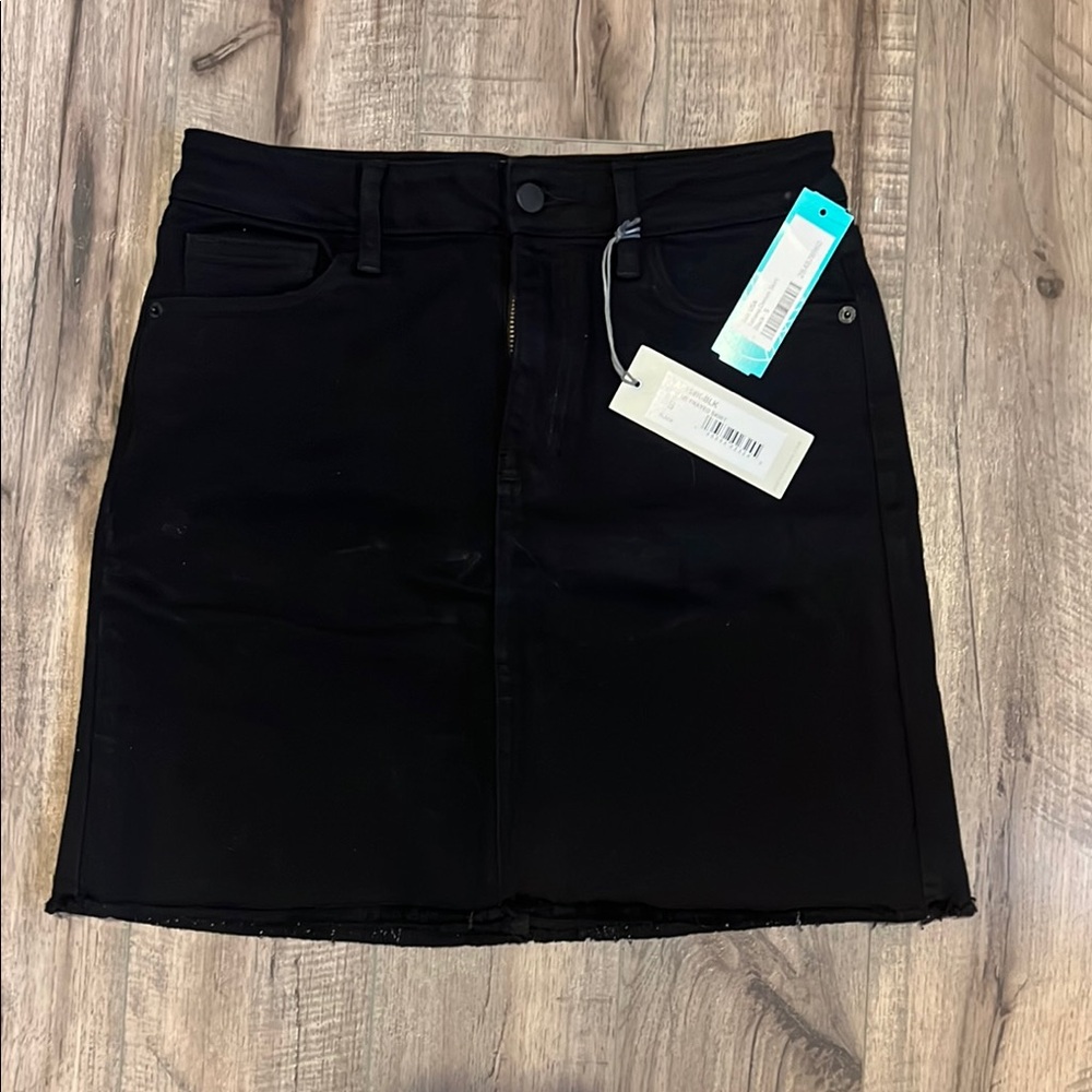 Just USA Black Mini Pencil Skirt Casual